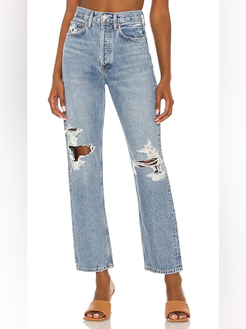 AGOLDE 90s Mid Rise Loose in Wander